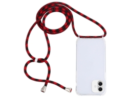 Lurelia Capa Com Cordão Iphone 16 Plus Acrílico Airbag Antichoque
