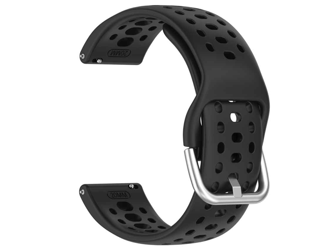 Pulseira esportiva de substituição de silicone para Amazfit Active 2, respirável e à prova d'água