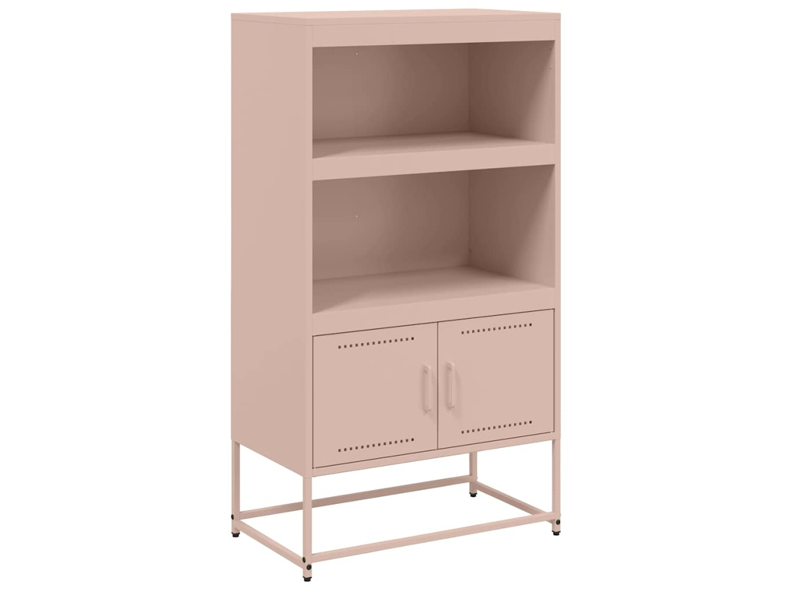 Highboard, Highboards Vidaxl Cor-de-rosa Aço (n/a)