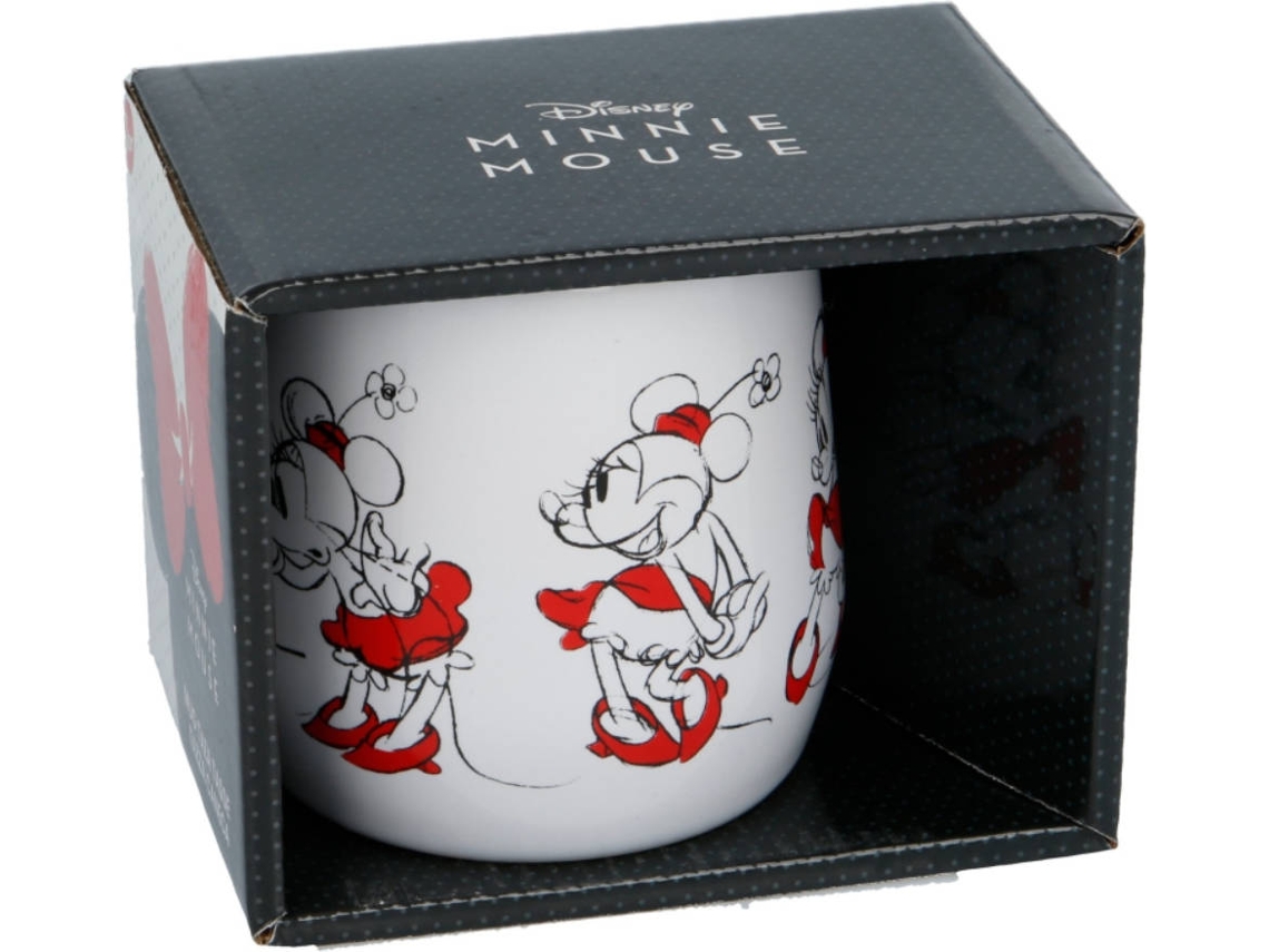Caneca MINNIE MOUSE Branco (360 ​​ml)