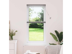 Vidaxl Persianas Venecianas Prateado 130 X 65 Cm Alumínio