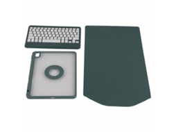 Capa Para Ipad (teclado Vertical, Magnetic Com Flap Aberto)
