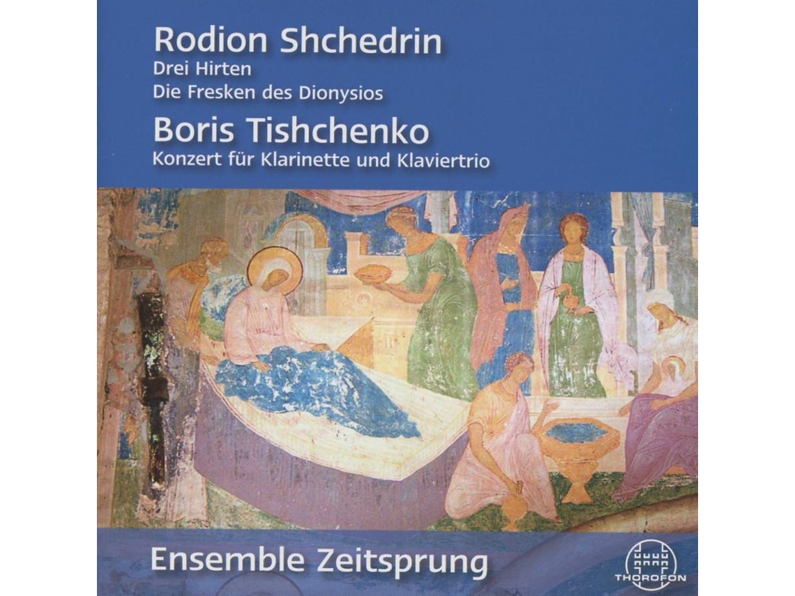 CD Ensemble Zeitsprung - Kammermusik von Shchedrin und Tishchenko (1CD)