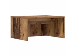 Conjunto 1 Mesa De Parede Vidaxl Castanho Derivados De Madeira (60 X 45 X 30 Cm)