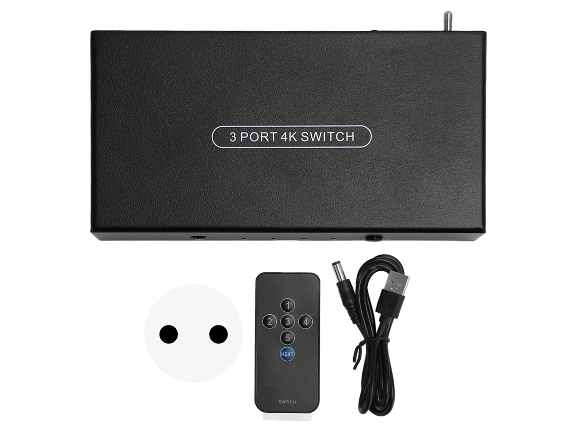 Comutador Hdmi 3 em 1 4k60hz LAXISCREED
