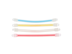 4pcs Amortecedores De Vibração Para Raquete De Tênis Longos Com Ganchos Duplos Em Silicone Absorvedores De Choque