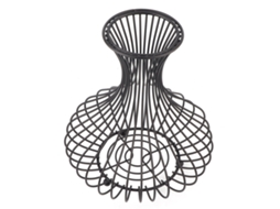 Cesta de Armazenamento Dobrável de Ervas Marinhas, para Roupas e Plantas, Preto