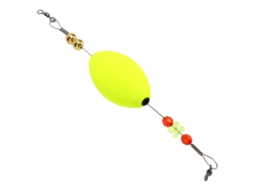 Flutuador de Cortiça Vermelho para Pesca Profunda