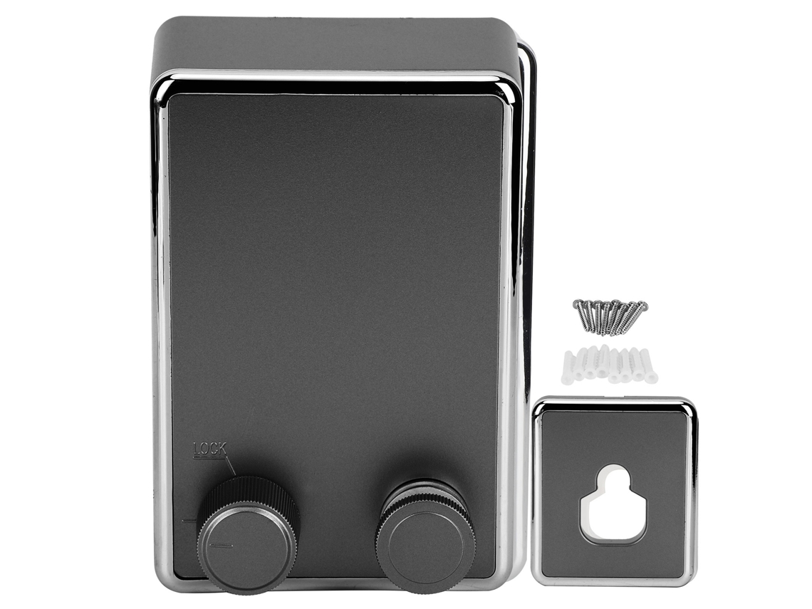 Rack de Secagem de Roupa Inox Fixo na Parede Preto