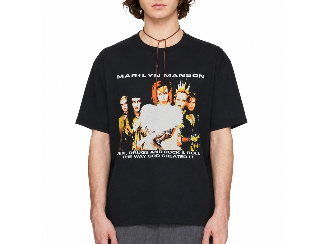 Marilyn Manson Rock Is Dead 1999 Tour T-shirt Unisex Adults Size:xxxl