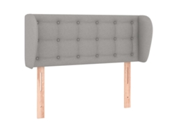 Headboard, Headboards Vidaxl Cinzeto Tecido (93 X 23 X 78/88 Cm)