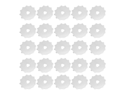 Lâminas de Cutter Rotativo Inox 10un para Costura e Papel