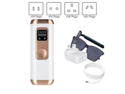 zs 999.999 Depilador A Laser Pulsado Com Display Lcd Flash Para Corpo Inteiro - Aparelho Elétrico Indolor Para Remoção De Pelos