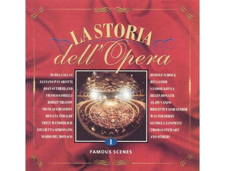 Cd La Storia Dellopera Vol 1 Famous Scenes Smp