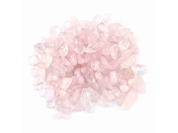 Pedaços De Quartzo Rosa Natural Triturado