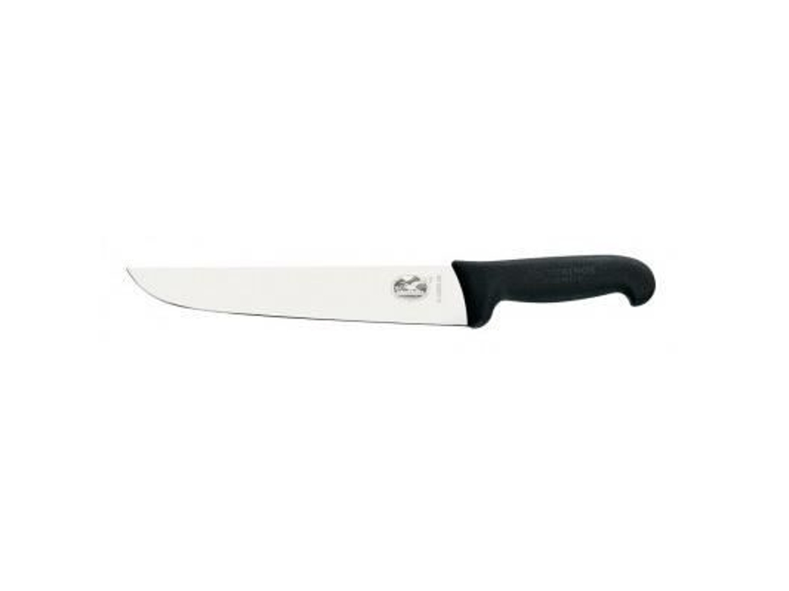 Faca para Cozinha De Açougueiro Victorinox 5.5203.16 Lâmina 16cm Em Aço Inox Cabo Fibrox Preto