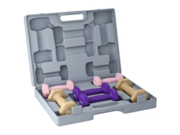 Conjunto De Halteres, Conjunto De 6 Halteres Com Pesos, Conjunto De Halteres De Aço, 1kg, 1,5kg, 2kg