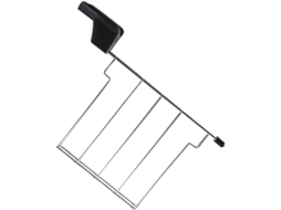 Grelha Para Torradas Em Aço Inoxidável, Suporte Para Torradeiras, Porta, Pão, Grelha, 13, 5 X 13 Cm