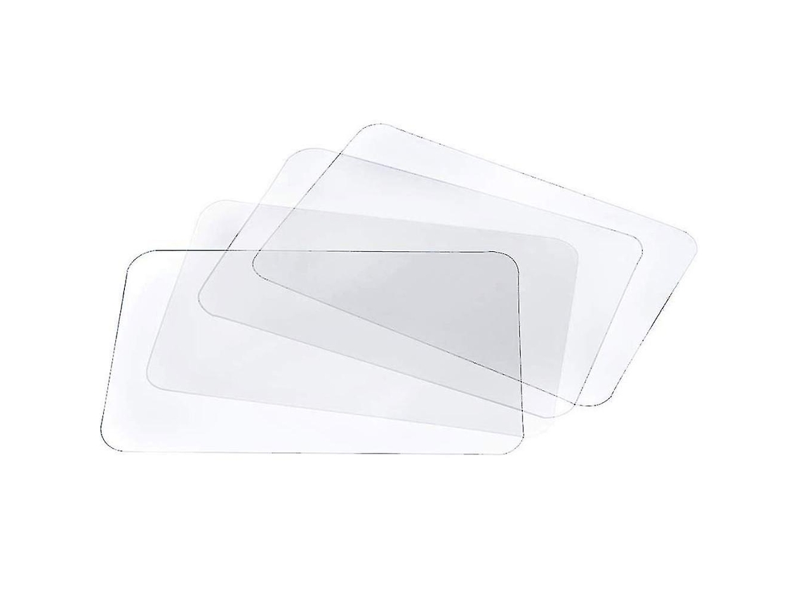 Rebe mantel de Mesa Transparente Lavable Resistente Ao Calor Antideslizante para Cozinha (4 Unidades)