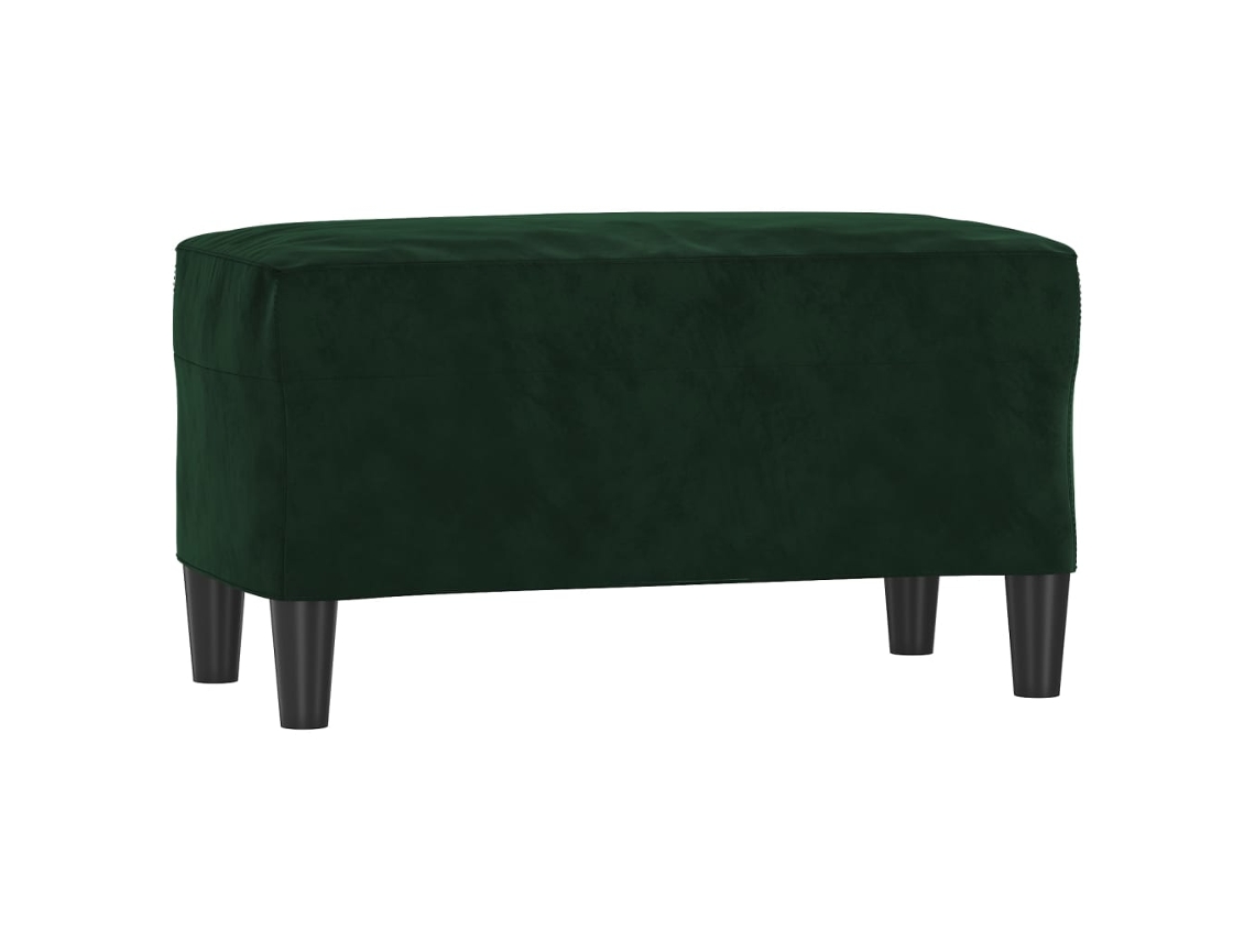 Bench, Benches Vidaxl Verde Veludo (70 X 35 X 41 Cm)