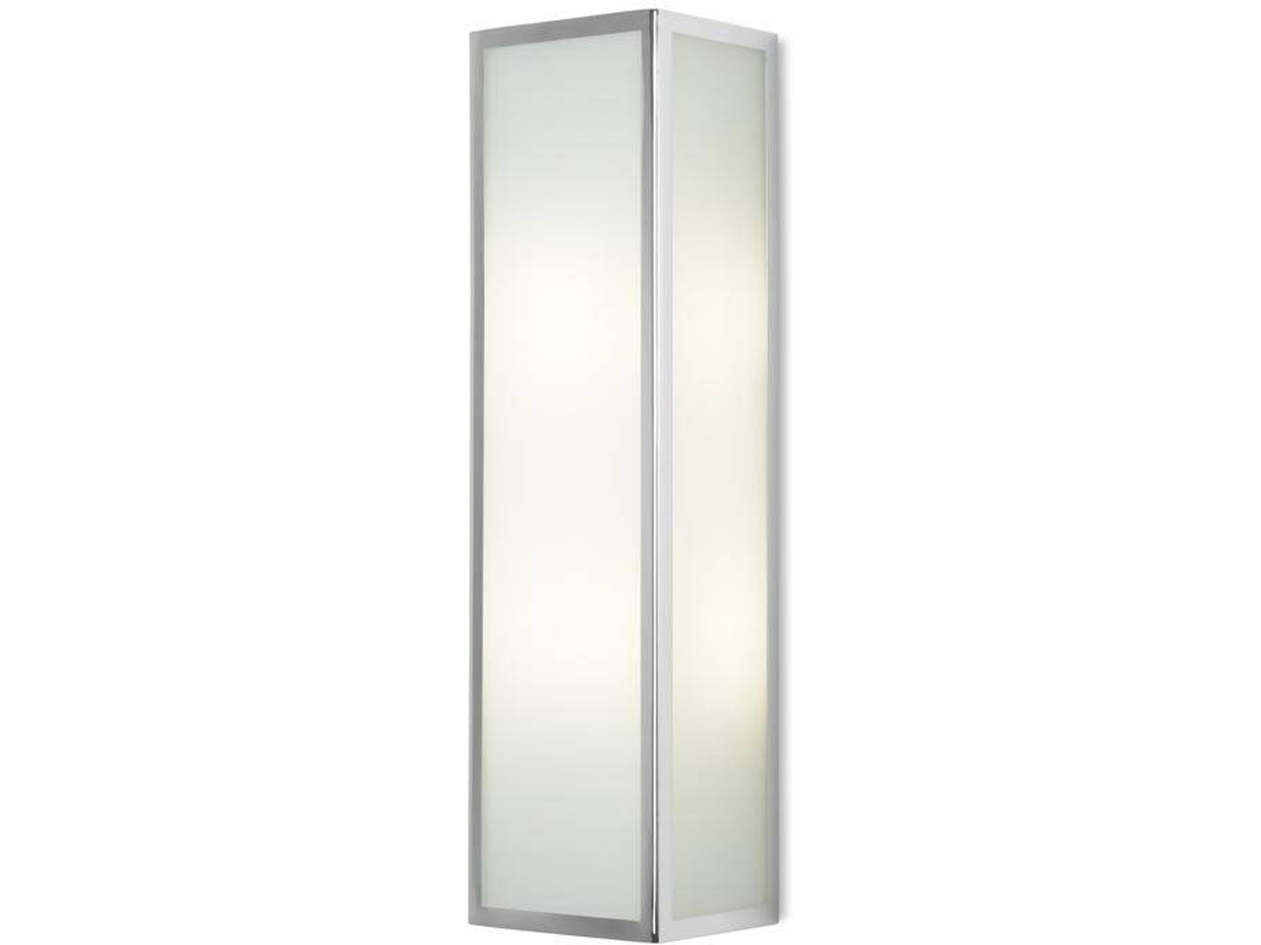 Ledsc4 Flow - Aplique 405x10x90mm, Aço, Cor Prata, E27, Máx 92w, Ip44