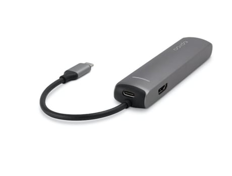 Epico 9915112100017 Hub de Interface Usb 3.2 Gen 1 3.1 Gen 1 Type-C 5000 Mbit/S Cinzento