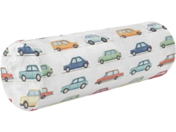Almofada Cilíndrica Redonda da Coleção de Carros Desenho Animado Frodotgv Suporte Ergonômico Fácil Limpar