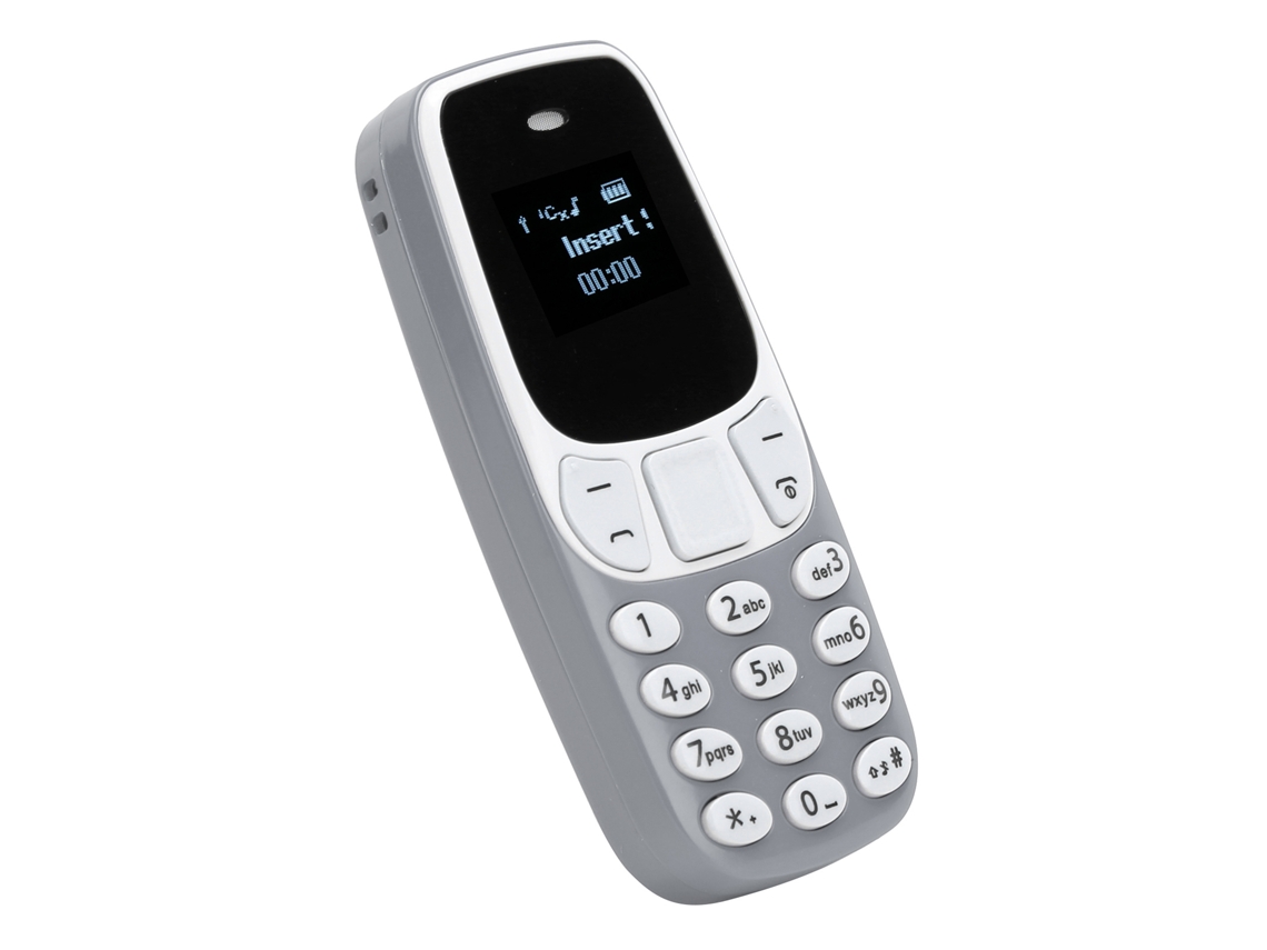 Telefone Móvel Mini Laxiscreed Dual Sim Com Recurso De Transformação De Voz