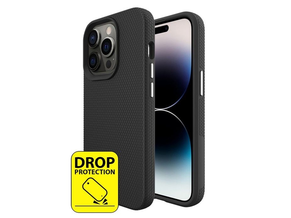 Capa De Proteção "armor" Para Apple Iphone 16 Pro, Preto