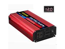 Inversor de potência Tataliken Plug-24V da UE 12V 24V para 110-220V Onda Senoidal Pura 2000W Potência Nominal 5000W Conversor de Potência de Pico
