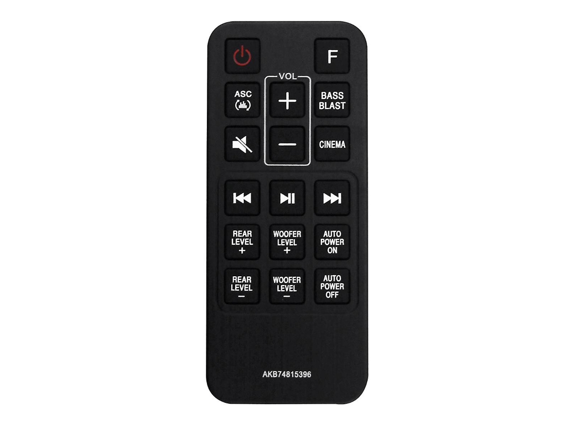 Controle Remoto Substituto Compatível Com Akb74815396 Barra Som Lg Sj4r Sj4y