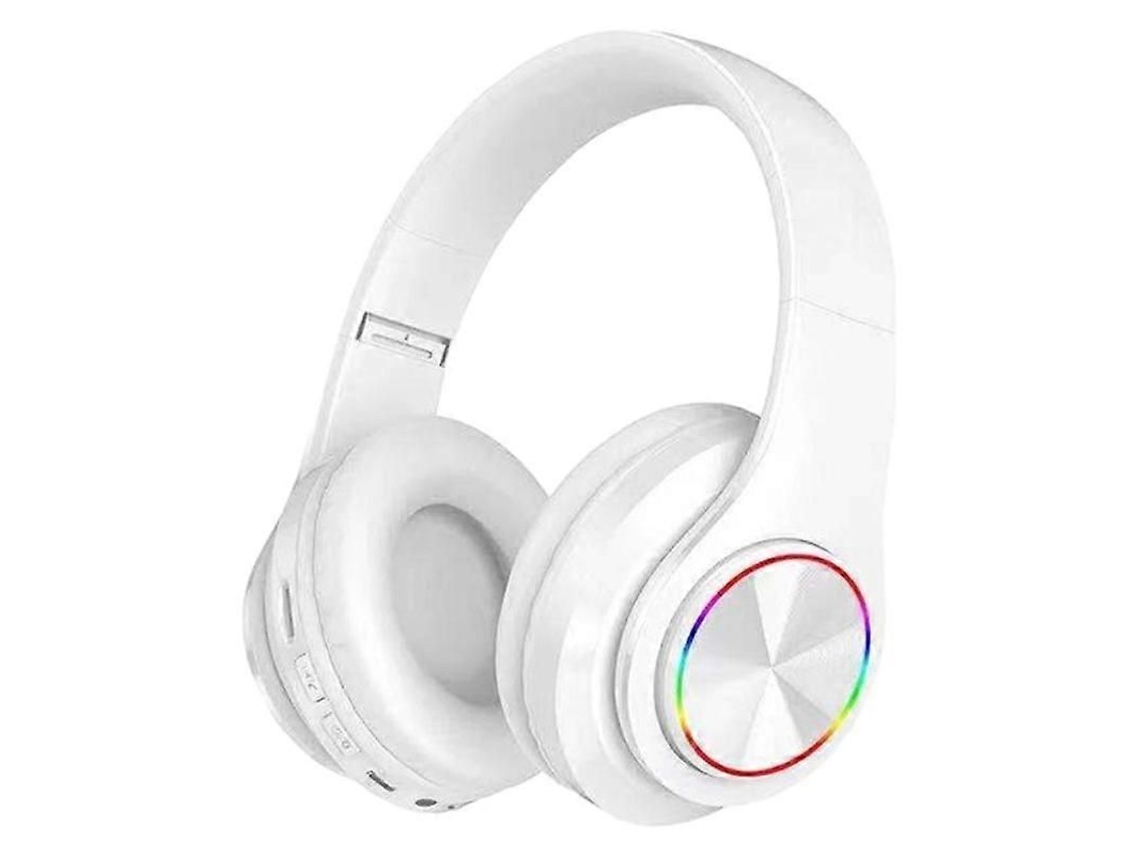 Fone de Ouvido Bluetooth Montado na Cabeça Sem Fio Luminoso, Colorido, Lâmpada de Respiração, Cartão Descartável TAISHENGDA