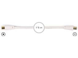 Cabo de Antena FONESTAR (Coaxial - 1.8m)
