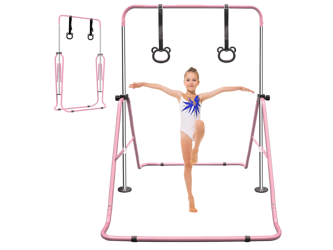 Barra Ginástica VELTRIX 88.9x129.54cm antiderrapante rosa