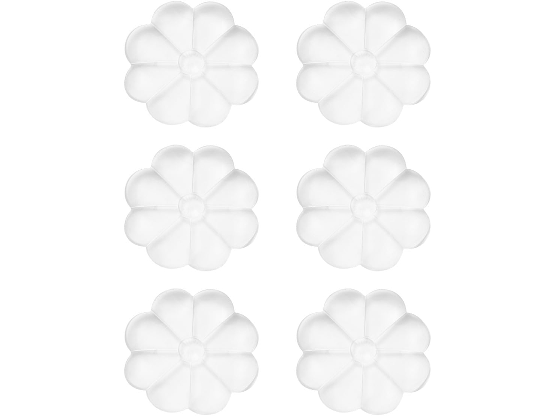 Conjunto De 10 Protetores Parede Em Pu Com Absorção Ruído Para Portas, Mesas E Armários