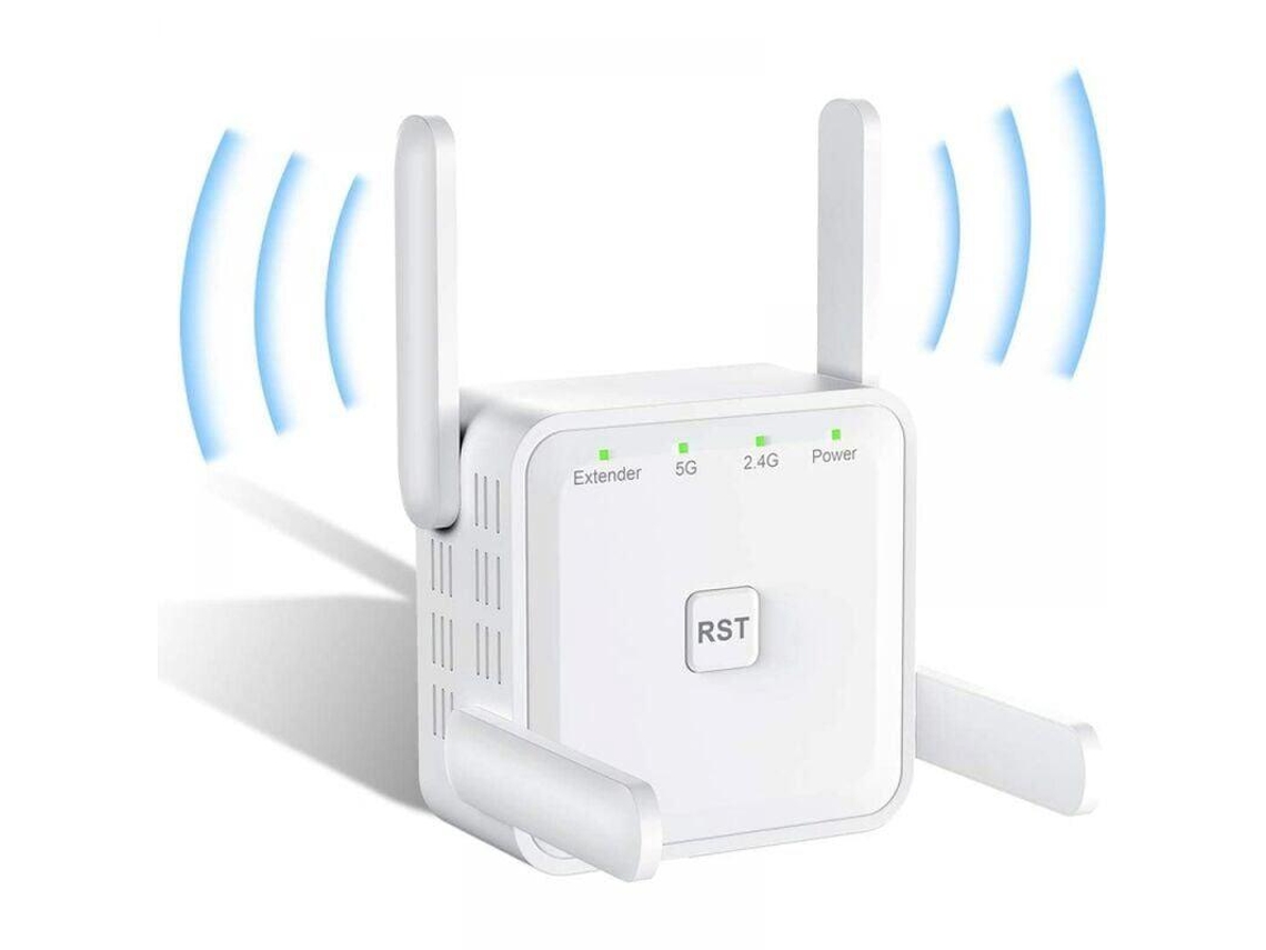 Repetidor Wifi Potente, Amplificador Wifi Sem Fio De 1200 Mbps, Extensor De Alcance Wifi, Banda Dupla De 5 Ghz E 2,4 Ghz, Ap/roteador/p Ehstmind