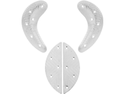 2 Pares De Protetores Calcanhar Metal Resistentes E Duráveis Para Sapatos Botas, Ideais Para Atividades Ao Ar Livre E