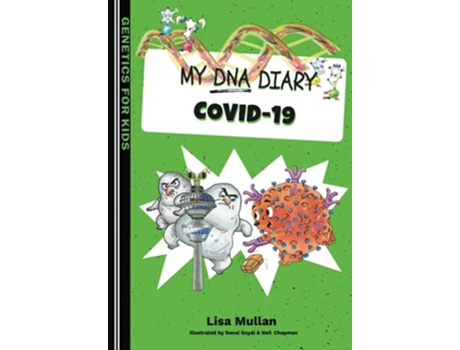 Livro My DNA Diary Covid19 de Lisa Mullan (Inglês)