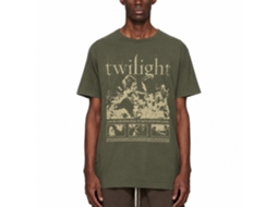 Rockinstone Twilight Plot Military Green T-shirt Size:l