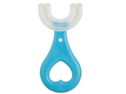 Escova De Dentes Infantil Em Formato De U, Macia E Manual Para Cuidados Bucais.