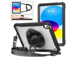 Lurelia Capa Para Ipad Mini 6 E A17 Pro, Tpu, Preto, Proteção Contra Quedas