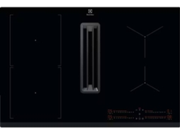 Placa de Indução c/ Exaustor ELECTROLUX KCC83443 (Elétrica - 78 cm - Preto)