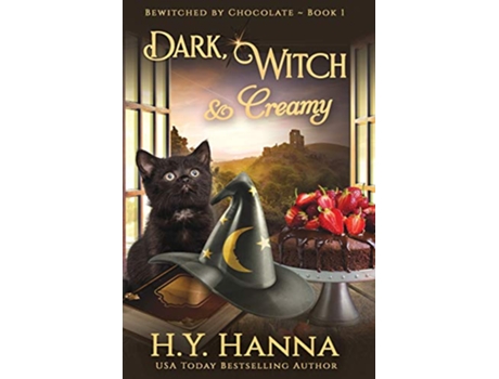 Livro Dark Witch Creamy LARGE PRINT Bewitched By Chocolate Mysteries Book 1 de H y Hanna (Inglês)