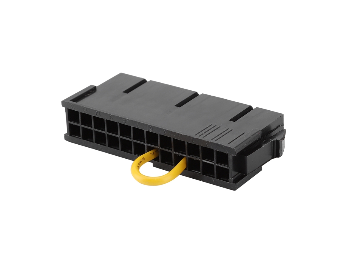 Módulo De Partida De Fonte De Alimentação 24pin Atx 204 Pin Para Mineração Btc, Preto Luz Dourada
