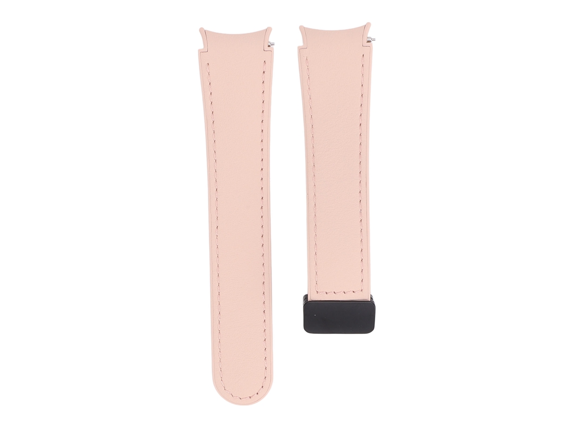Cinto de relógio de silicone com fecho magnético de liberação rápida para watch 6/5/4 rosa