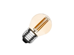 Lâmpada Filamento Led E27 4W 470 Lm Regulável G45 Gold LEDKIA