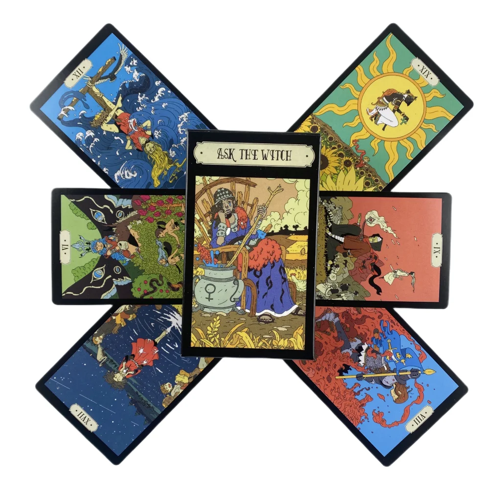 Conheça As Versões Em Inglês Do Jogo De Cartas Witch Tarot, Do Jogo De Tabuleiro E Do Jogo De Cartas Oráculo.