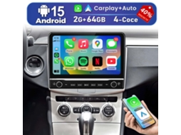 Rádio automotivo JUNSUN para Passat B7 B6 CC - Ligue e Use - 10,1'' - 2GB + 64GB - CarPlay Semi-Fio - SWC - DSP - RDS