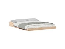 Estrutura da Cama Castanho 160 X 220 Cm MAISON EXCLUSIVE