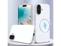 Capa De Silicone Com Magsafe Para Iphone 16 Plus - À Prova De Choque E Resistente A Quedas